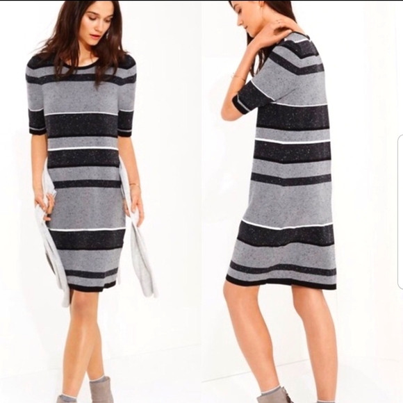 Lou & Grey Dresses & Skirts - Cozy Striped Sweater dress